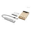 Obrázek i- tec USB- C/ USB- A Metal HUB 6 port (3x USB- C, 3x USB- A), LAN, Power Delivery 85 W