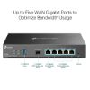 Obrázek TP- Link ER7206 OMADA VPN router v2.30 (P/ N: 1700000290) (1xSFP LAN/ WAN, 1xGbEWAN, 4xGbELAN, USB3.0)