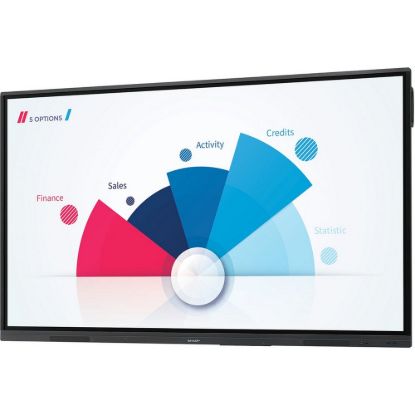 Obrázek Sharp 60005557 65" LB-Series Interactive Display UHD 400 cd/m2 16/7 proof PrecisionTouch 20 touch points