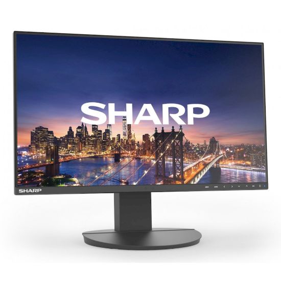 Obrázek Sharp 60006215 DD-EA242F Black 24" LCD monitor FHD (1920x1080) DP HDMI DP-OUT USB-C