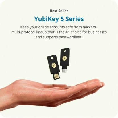 Obrázek YubiKey 5 NFC Hardwarový bezpečnostní klíč