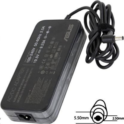 Obrázek ADAPTER180 W19.5V3PIN W/ O CORE (5.5PHI) orig. ASUS