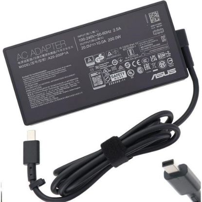 Obrázek ADAPTER 200 W 20V 3P(RECTANGLE) orig. ASUS