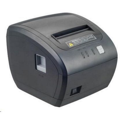 Obrázek Birch CPQ5 Pokladní tiskárna s řezačkou, 300 mm/ sec, RS232+USB+LAN, černá, tisk v českém jazyce